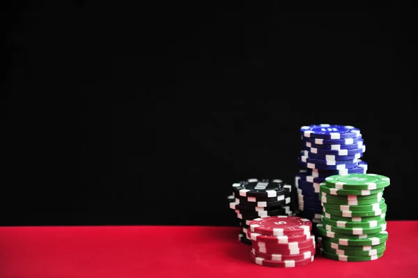 Casino-Token — Stockfoto