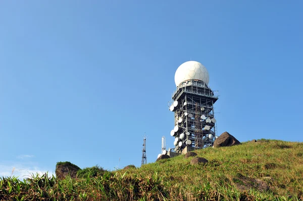 Stazione meteo radar Immagine Stock