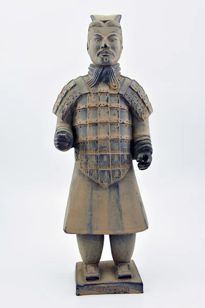 Terra-cotta-Krieger aus dem alten China Stockbild