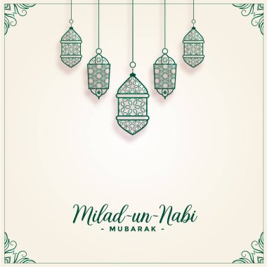 Müslüman bayramlar ve Nabi festivali.