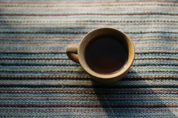 Mug Coffee Tea Background — Stok fotoğraf