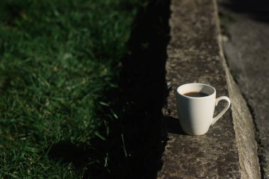  Sabahları bir fincan kahve. Espresso kahvesi