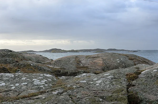 Kliffen aan zee — Stockfoto