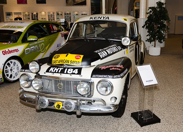 Oude rally auto — Stockfoto