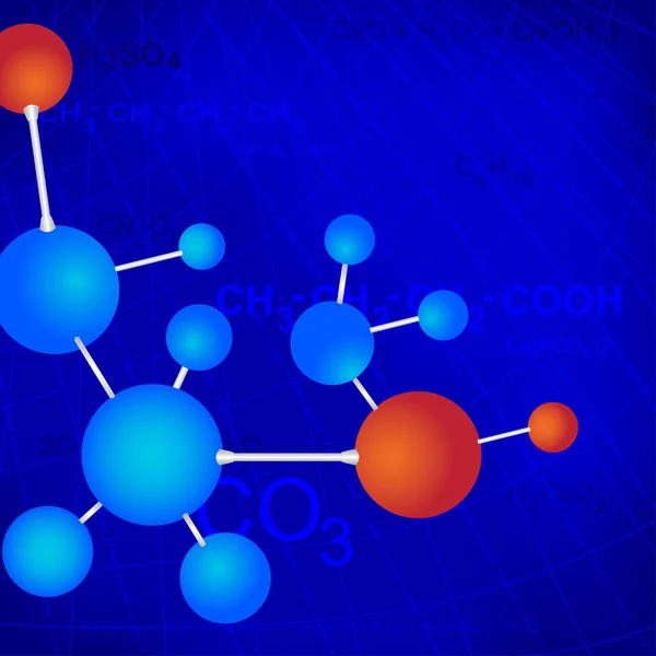 Molécules — Image vectorielle