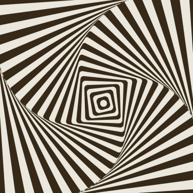 Kartpostallar, kumaşlar veya tablolar için üç boyutlu, parlak, zıt bej ve kahverengi karelerin arkaplanı