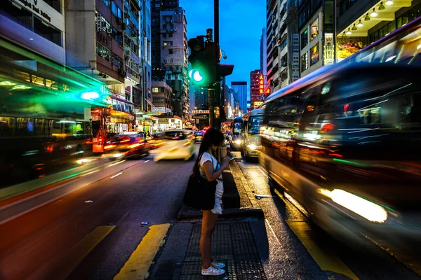 Hong Kong Building Group Transportation Neysan Road Localização Tiroteio Hong — Fotografia de Stock