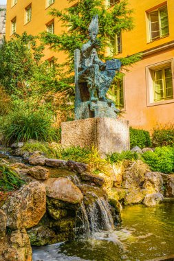 Montcalat Manastırı 'nın (İspanya Barselona) dışında. Çekim Konumu: İspanya, Barselona