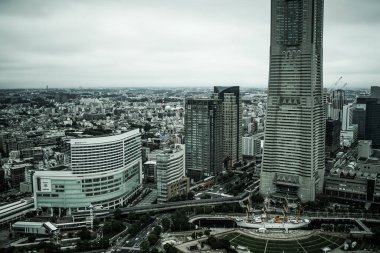 Kule Yokohama Kitakagaku 'dan (Monochrome) görüntüler. Çekim yeri: Yokohama-şehir kanagawa ili