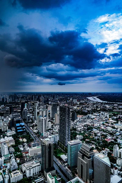 Imagen Rascacielos Bangkok Tailandia Ubicación Del Disparo Bangkok Tailandia —  Fotos de Stock