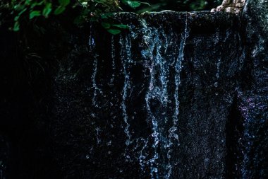 Taş için kullanılabilecek su. Çekim yeri: Kamakura Şehri, Kanagawa Bölgesi