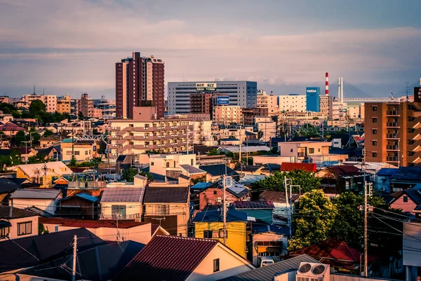 Città Yokohama Dalla Grande Dello Shopping Ubicazione Delle Riprese Prefettura — Foto Stock