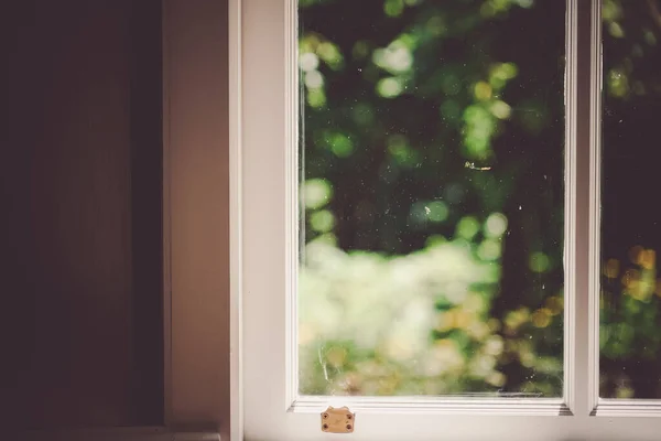 Ventanas Blancas Cuartos Oscuros Ubicación Del Disparo Hokuto City Hokkaido —  Fotos de Stock