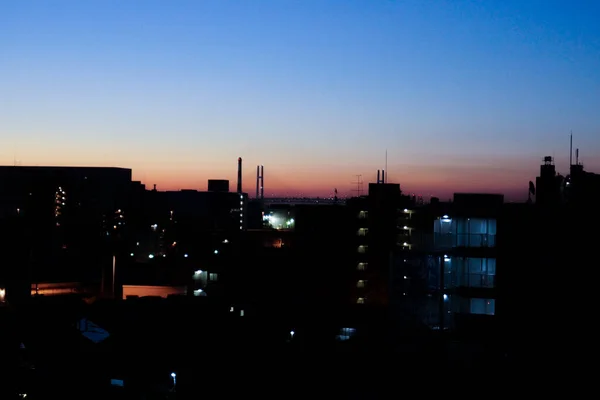 大型商店街から横浜市 撮影場所 神奈川県横浜市 — ストック写真