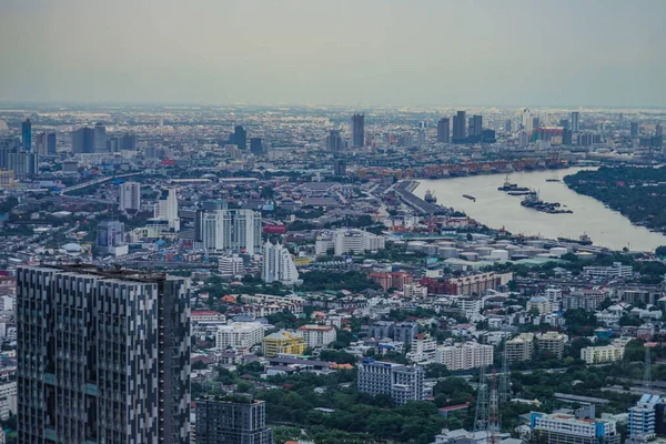 Dešťové Mraky Mraky Bangkoku Místo Střelby Bangkok Thajsko — Stock fotografie