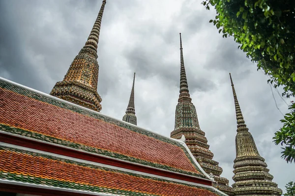 Vallási Létesítmények Wat Templom Lövöldözés Helye Bangkok Thaiföld — Stock Fotó