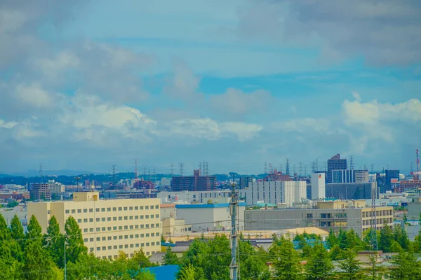 Ciudad Sendai Miyagino Ward City Ubicación Del Disparo Sendai Prefectura — Foto de Stock