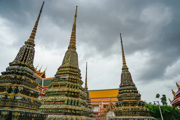 Instalaciones Religiosas Wat Templo Ubicación Del Disparo Bangkok Tailandia — Foto de Stock