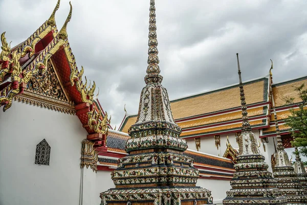 Instalaciones Religiosas Wat Templo Ubicación Del Disparo Bangkok Tailandia — Foto de Stock