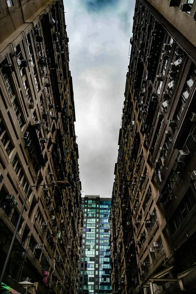 香港巨大集合住宅 撮影場所 香港特別行政区 — ストック写真