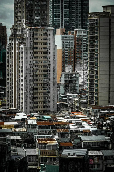 Macau Byt Kolektivní Bydlení Místo Střelby Zvláštní Správa Macaa — Stock fotografie