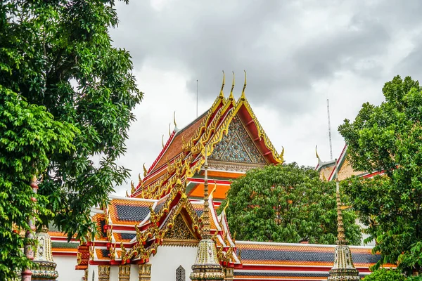 Instalaciones Religiosas Wat Templo Ubicación Del Disparo Bangkok Tailandia — Foto de Stock