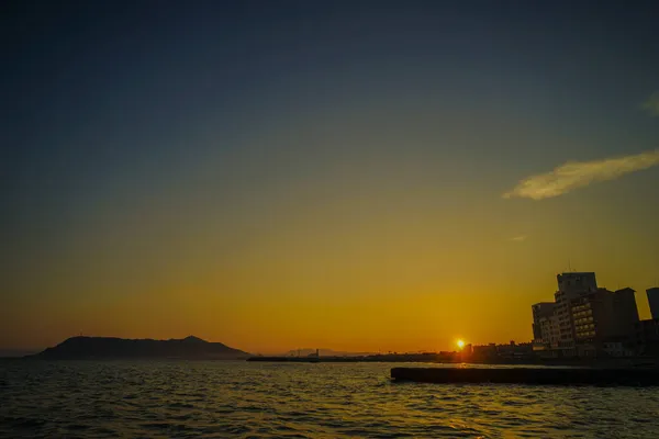 Hakodate Homokos Strand Tenger Lövöldözés Helye Hokkaido Hakodate City — Stock Fotó