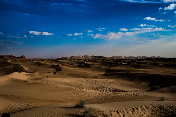 Dubai Arabian Desert Ubicación Del Disparo Emiratos Árabes Unidos —  Fotos de Stock