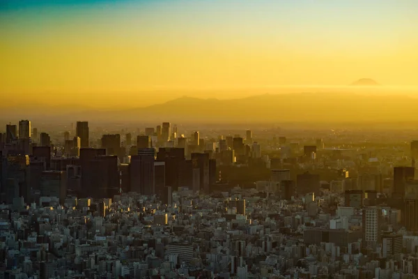 Shinjuku Fukutoshin Schemering Beelden Schietplaats Shinjuku Tokio — Stockfoto