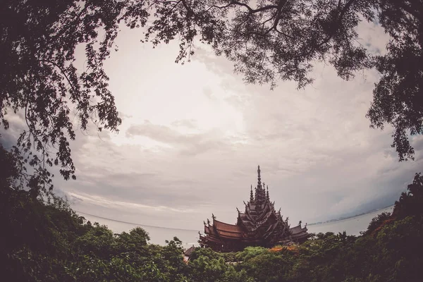 Sanctuari Oob Truth Thailand Koninkrijk Pattaya Schietplaats Thailand Pattaya — Stockfoto