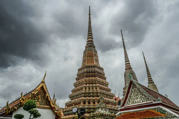 Instalaciones Religiosas Wat Templo Ubicación Del Disparo Bangkok Tailandia — Foto de Stock