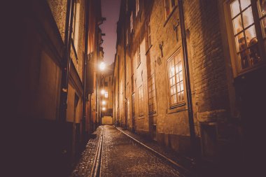 Gumlastan Eski Şehir Şehri (Stockholm). Çekim yeri: İsveç, Stockholm