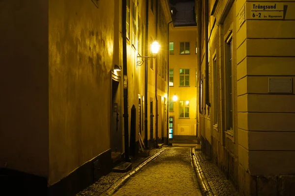 Старый Город Гумластана Стокгольм Место Съемки Швеция Стокгольм — стоковое фото