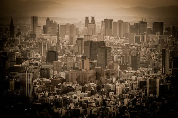 Shinjuku Fukutoshin Imágenes Crepúsculo Ubicación Del Disparo Shinjuku Tokyo —  Fotos de Stock