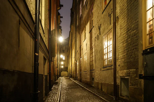 Gumlastan Old Town Cityscape Stockholm 스웨덴 스톡홀름 — 스톡 사진
