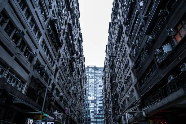 Hong Kong Huge Meeting Housing Ubicación Del Disparo Hong Kong — Foto de Stock