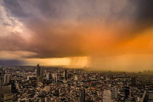 Nuvens Chuva Nuvens Chuva Bangkok Localização Tiroteio Bangkok Tailândia — Fotografia de Stock