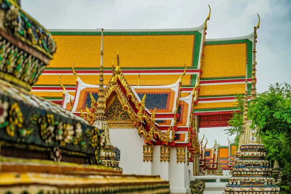 Religiöse Einrichtungen Des Wat Tempel Drehort Bangkok Thailand — Stockfoto