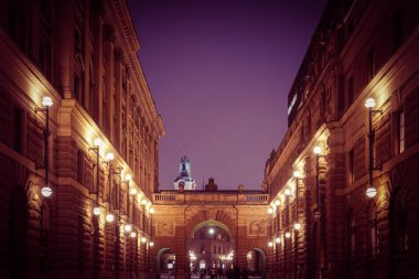 Stockholms Lickusdagen ve Night view. Çekim yeri: İsveç, Stockholm