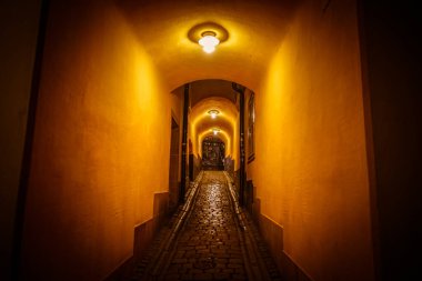 Gumlastan Eski Şehir Şehri (Stockholm). Çekim yeri: İsveç, Stockholm