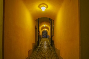 Gumlastan Eski Şehir Şehri (Stockholm). Çekim yeri: İsveç, Stockholm