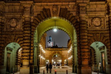 Stockholms Lickusdagen ve Night view. Çekim yeri: İsveç, Stockholm