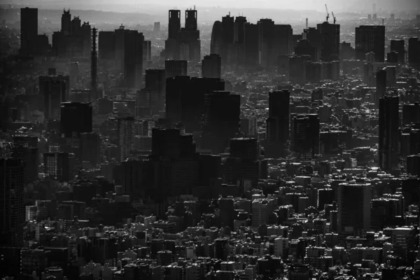 Shinjuku Fukutoshin Imágenes Crepúsculo Ubicación Del Disparo Shinjuku Tokyo — Foto de Stock