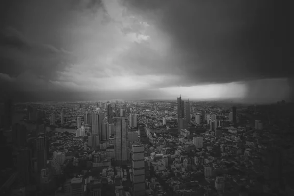 Regenwolken Und Regenwolken Bangkok Drehort Bangkok Thailand — Stockfoto