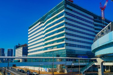 Toyosu şehrinin resmi. Çekim Konumu: Kyoto Ward, Tokyo