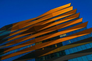 Modern modern mimari. Çekim yeri: Minato-ku, Tokyo