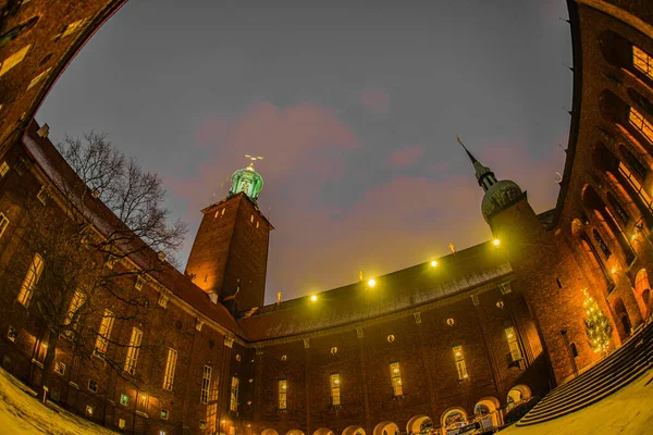 Stockholm City Hall Shooting Location Sweden Stockholm — Stock Photo, Image