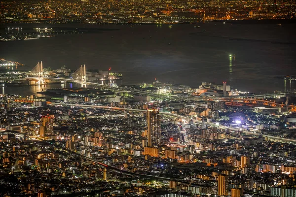 Ночной Вид Кобе Ичиге Место Съемки Кобе Хёго Pref — стоковое фото