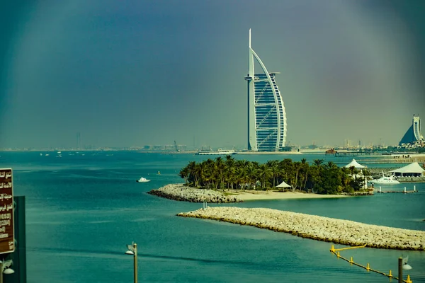 Bourgeeal Arab Dubais Townscape Shooting Location Dubai — Stock Photo, Image
