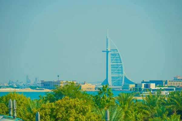 Bourgeeal Arab Dubais Townscape Ubicación Del Disparo Dubai — Foto de Stock